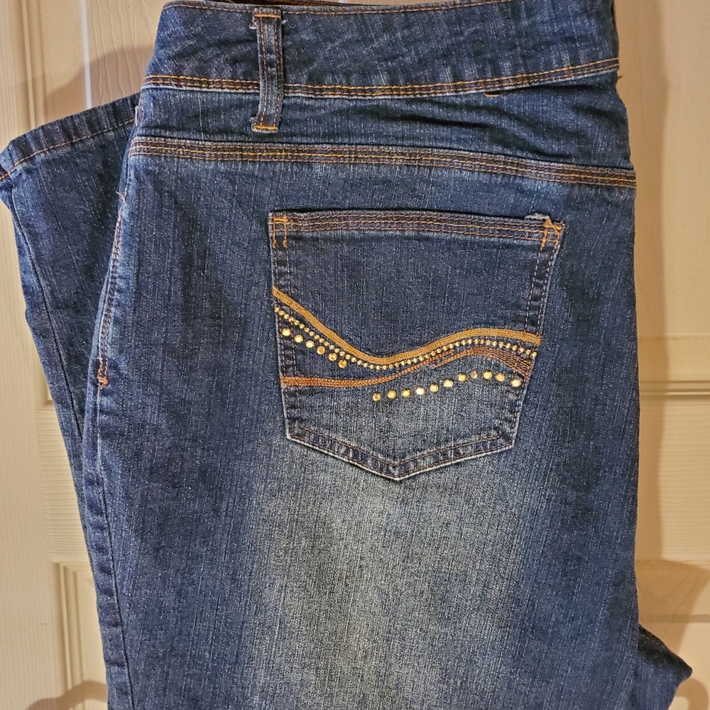 St. John's Bay capri jeans Size 18W
